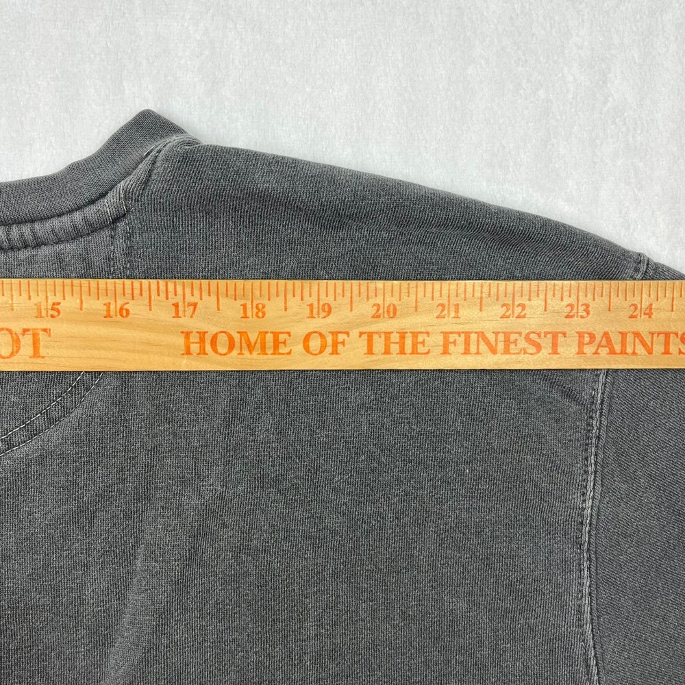 Comfort Colors Wake Forest Law Sweatshirt Mens XL Gray Garment Dyed Collegiate - Picture 8 of 9